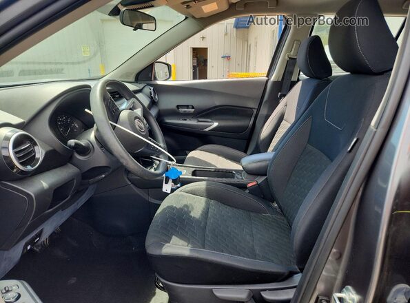 3N1CP5CVXNL529207 2022 NISSAN KICKS Gray Вид салону спереду