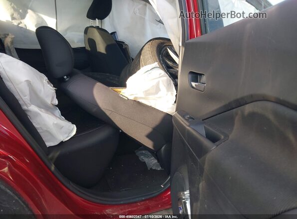 3N1CP5CVXPL488354 2023 NISSAN KICKS Burgundy Vista de la etiqueta del VIN