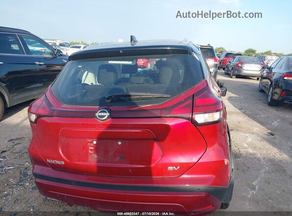 3N1CP5CVXPL488354 2023 NISSAN KICKS Burgundy 