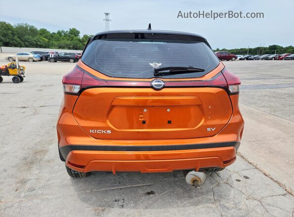 3N1CP5CVXPL531610 2023 NISSAN KICKS Orange Widok z tyłu