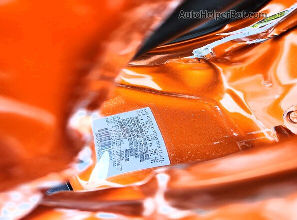 3N1CP5CVXPL531610 2023 NISSAN KICKS Orange Widok naklejki z numerem VIN