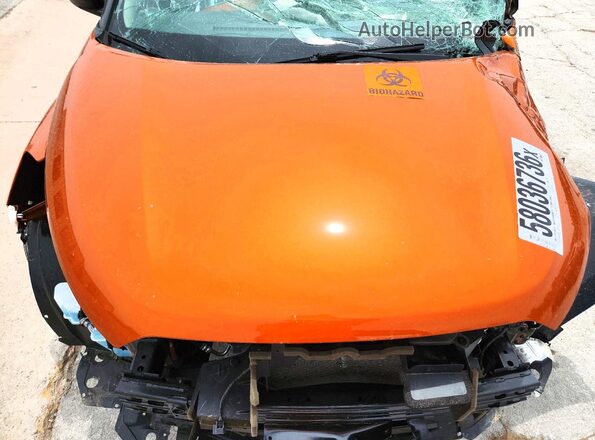 3N1CP5CVXPL531610 2023 NISSAN KICKS Orange Widok komory silnika