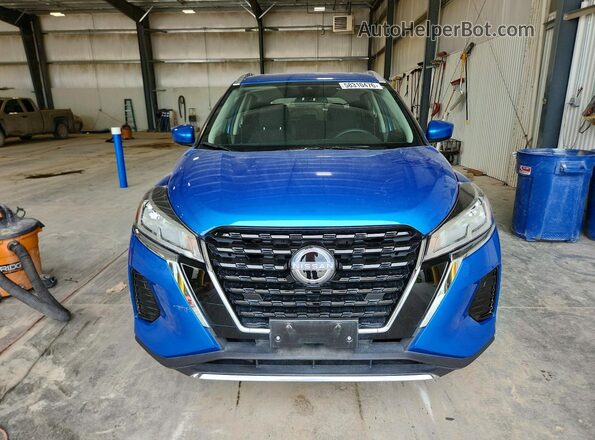 3N1CP5CVXPL537746 2023 NISSAN KICKS Blue Вид спереду