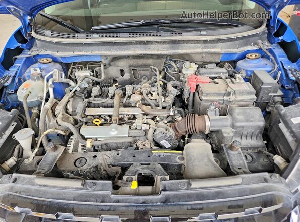 3N1CP5CVXPL537746 2023 NISSAN KICKS Blue Вид підкапотного простору