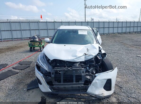 3N1CP5CVXRL480967 2024 NISSAN KICKS White Вид щитка приладів