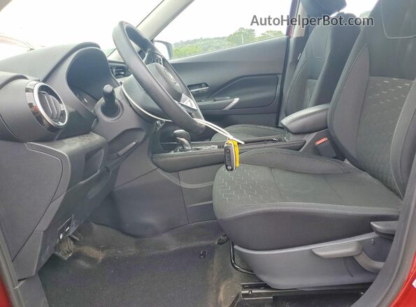 3N1CP5CVXRL485523 2024 NISSAN KICKS Red წინა სალონის ხედი