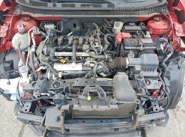 3N1CP5CVXRL485523 2024 NISSAN KICKS Red უკანა სალონის ხედი
