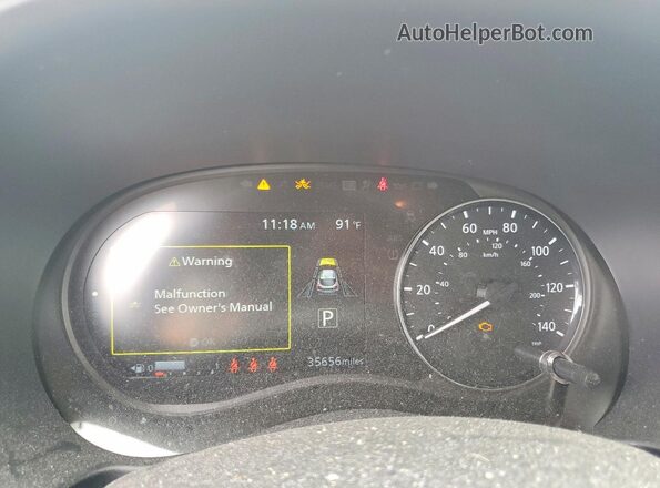 3N1CP5CVXRL485523 2024 NISSAN KICKS Red ხელსაწყოთა პანელის ხედი
