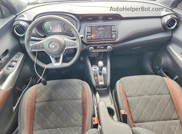 3N1CP5DV0LL568741 2020 NISSAN KICKS White წინა პანელის ხედი