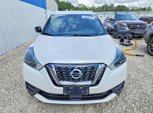 3N1CP5DV0LL568741 2020 NISSAN KICKS White წინა ხედი