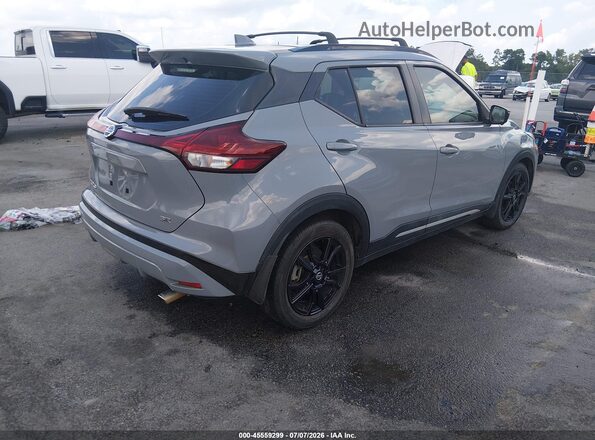 3N1CP5DV0ML488941 2021 NISSAN KICKS Gray Tył prawy
