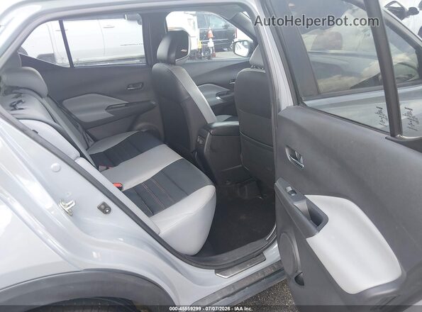 3N1CP5DV0ML488941 2021 NISSAN KICKS Gray Widok naklejki z numerem VIN