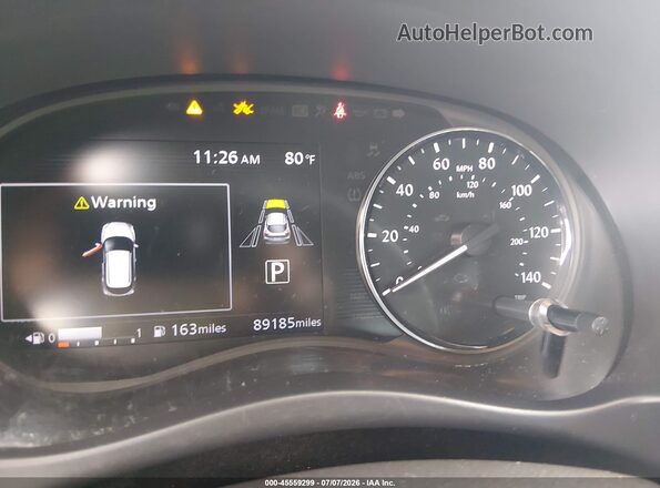 3N1CP5DV0ML488941 2021 NISSAN KICKS Gray Widok tylnych siedzeń