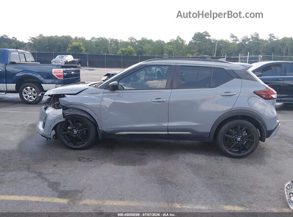 3N1CP5DV0ML488941 2021 NISSAN KICKS Gray 