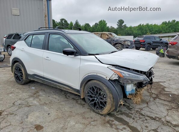 3N1CP5DV0ML493041 2021 NISSAN KICKS White Передня права чверть