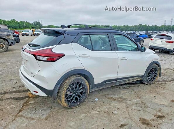 3N1CP5DV0ML493041 2021 NISSAN KICKS White Задня права чверть