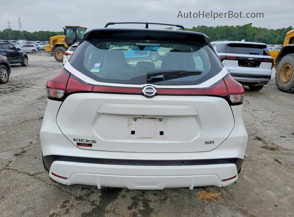 3N1CP5DV0ML493041 2021 NISSAN KICKS White Вид ззаду