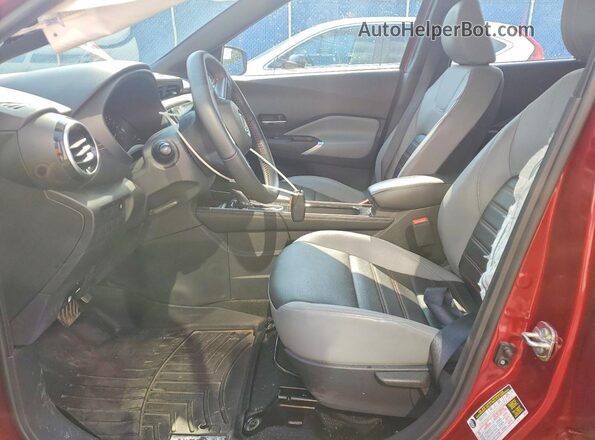 3N1CP5DV0PL535714 2023 NISSAN KICKS Red წინა სალონის ხედი