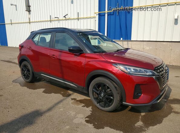 3N1CP5DV0PL535714 2023 NISSAN KICKS Red წინა მარჯვენა