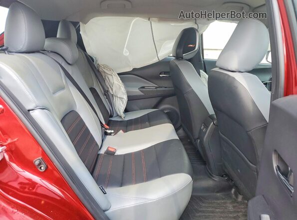 3N1CP5DV0PL535714 2023 NISSAN KICKS Red უკანა სალონის ხედი