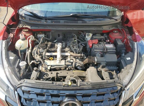 3N1CP5DV0PL535714 2023 NISSAN KICKS Red ძრავის განყოფილების ხედი