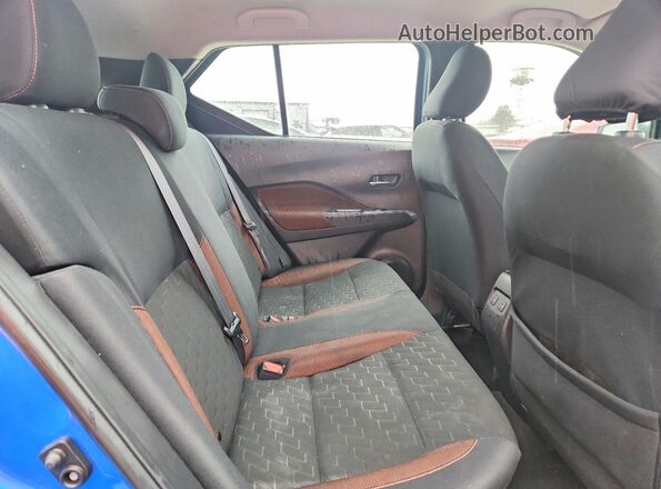 3N1CP5DV0PL542971 2023 NISSAN KICKS Синий Вид задней части салона