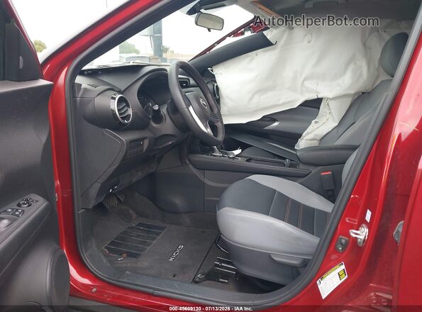 3N1CP5DV0RL492933 2024 NISSAN KICKS Red Սալոնի դիմացի տեսք