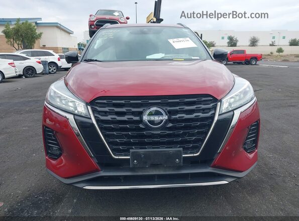 3N1CP5DV0RL492933 2024 NISSAN KICKS Red Սարքավորումների վահանակի տեսք