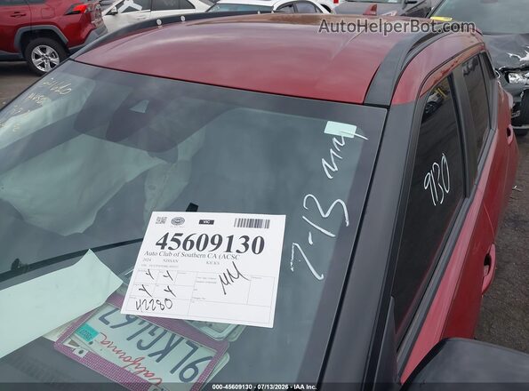 3N1CP5DV0RL492933 2024 NISSAN KICKS Red 