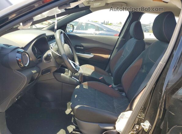 3N1CP5DV1LL494682 2020 NISSAN KICKS Black წინა სალონის ხედი