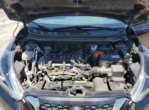 3N1CP5DV1LL494682 2020 NISSAN KICKS Black უკანა სალონის ხედი