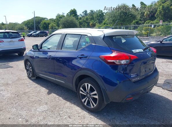 3N1CP5DV1LL553066 2020 NISSAN KICKS Blue Rear left