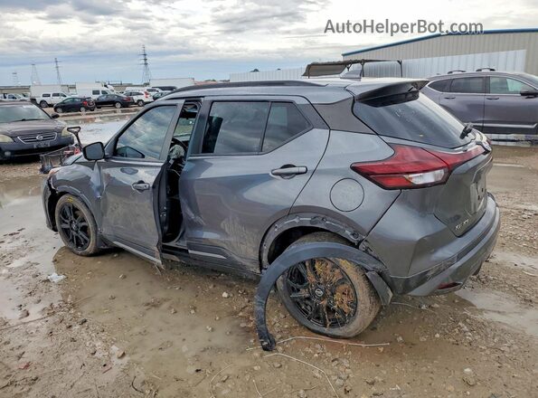 3N1CP5DV1ML533286 2021 NISSAN KICKS Charcoal Հետևի ձախ