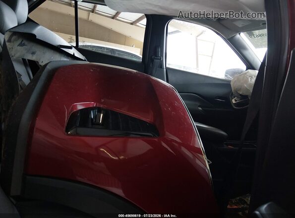 3N1CP5DV1NL475505 2022 NISSAN KICKS Red Widok naklejki z numerem VIN