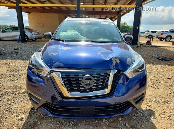 3N1CP5DV2LL492052 2020 NISSAN KICKS Blue Вид спереду