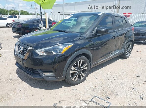 3N1CP5DV2LL526782 2020 NISSAN KICKS Черный Передняя левая четверть