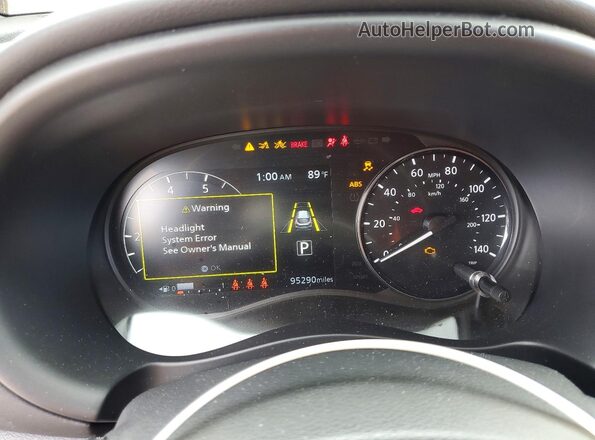 3N1CP5DV2ML495440 2021 NISSAN KICKS Orange Vista del cuadro de instrumentos