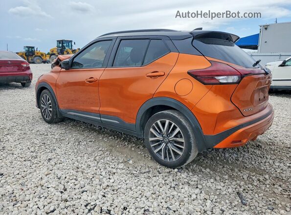 3N1CP5DV2ML495440 2021 NISSAN KICKS Orange Trasero izquierdo