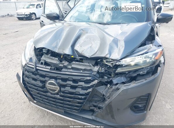 3N1CP5DV2ML511216 2021 NISSAN KICKS Gray Widok z przodu