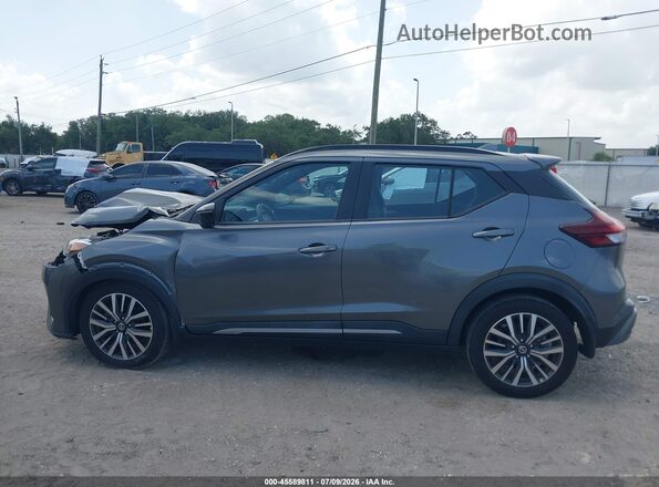 3N1CP5DV2ML511216 2021 NISSAN KICKS Gray Widok wnętrza 360 stopni