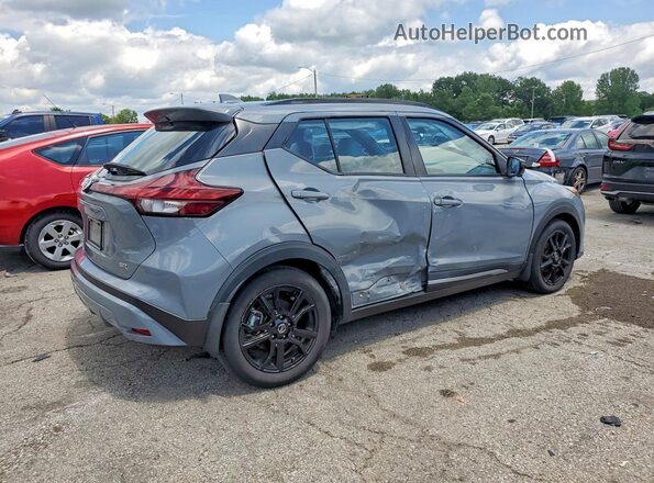 3N1CP5DV2ML522412 2021 NISSAN KICKS Gray Задня права чверть