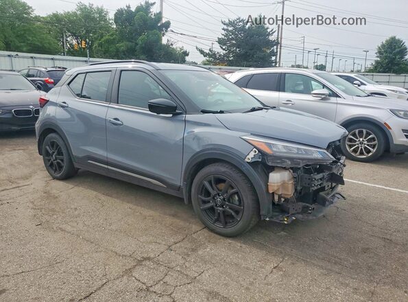 3N1CP5DV2PL485818 2023 NISSAN KICKS Gray წინა მარჯვენა