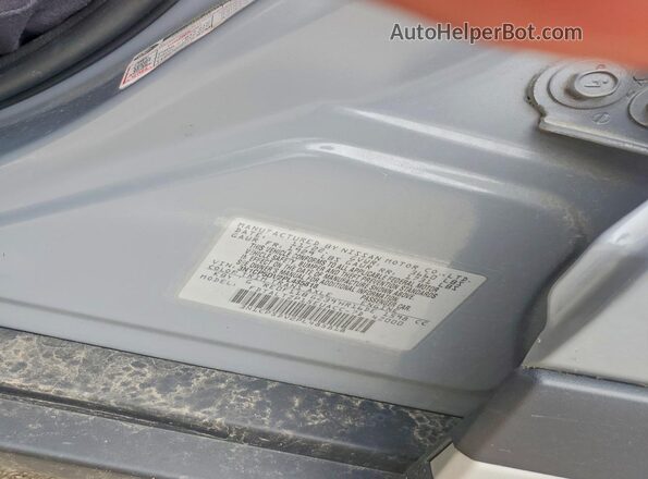 3N1CP5DV2PL485818 2023 NISSAN KICKS Gray VIN კოდის სტიკერის ხედი