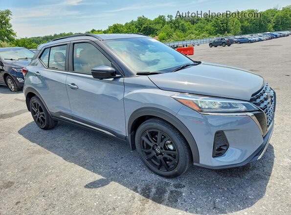 3N1CP5DV2RL532283 2024 NISSAN KICKS Gray Front right