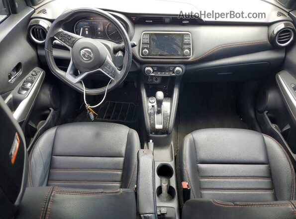 3N1CP5DV3LL487720 2020 NISSAN KICKS Blue Vista del salpicadero