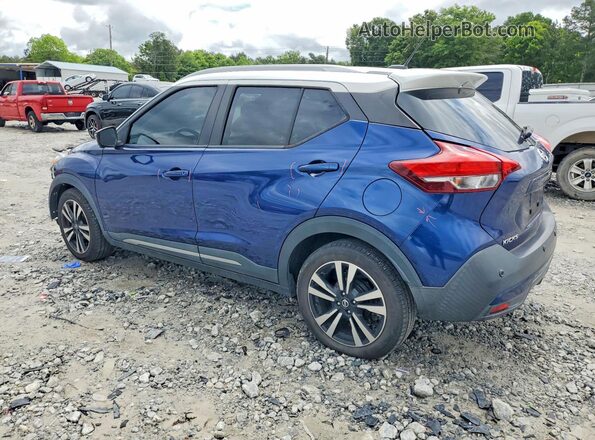 3N1CP5DV3LL487720 2020 NISSAN KICKS Blue Trasero izquierdo