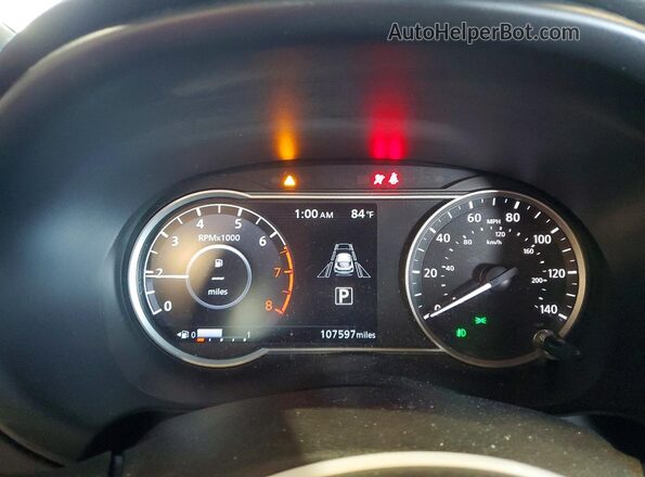 3N1CP5DV3LL543302 2020 NISSAN KICKS Белый Вид щитка приборов