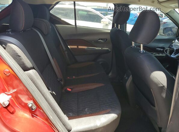 3N1CP5DV3ML550171 2021 NISSAN KICKS Red Rear seats view