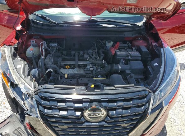 3N1CP5DV3ML550171 2021 NISSAN KICKS Red Rear interior view