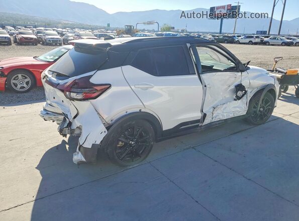 3N1CP5DV3ML558299 2021 NISSAN KICKS White Tył prawy